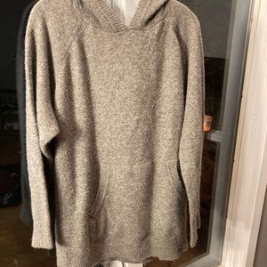 Grey oversized sweater